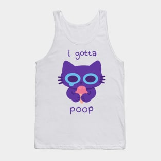 I Gotta Poop Cat Tank Top